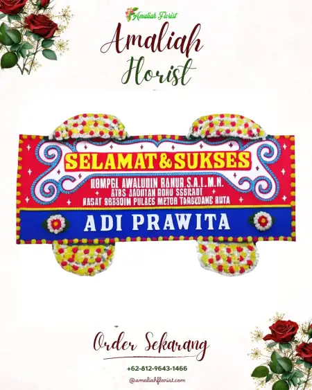 Papan Bunga Ucapan Selamat Jatinom